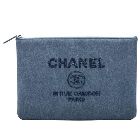 red chanel clutch bag|chanel denim clutch.